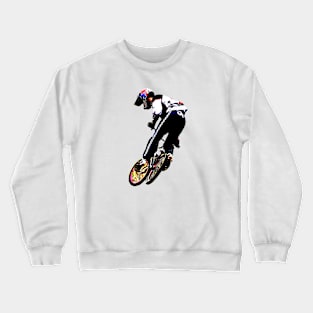 bmx race racing Crewneck Sweatshirt